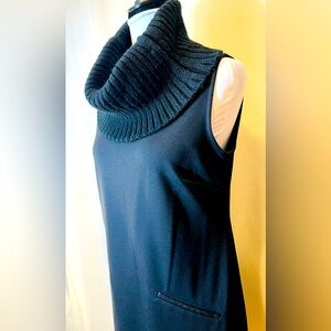 NWT Calvin Klein women’s black sleeveless dress size S